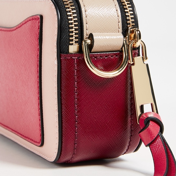 NEW original Marc Jacobs snapshot crossbody bag (Rose multi) - Picture 10 of 15